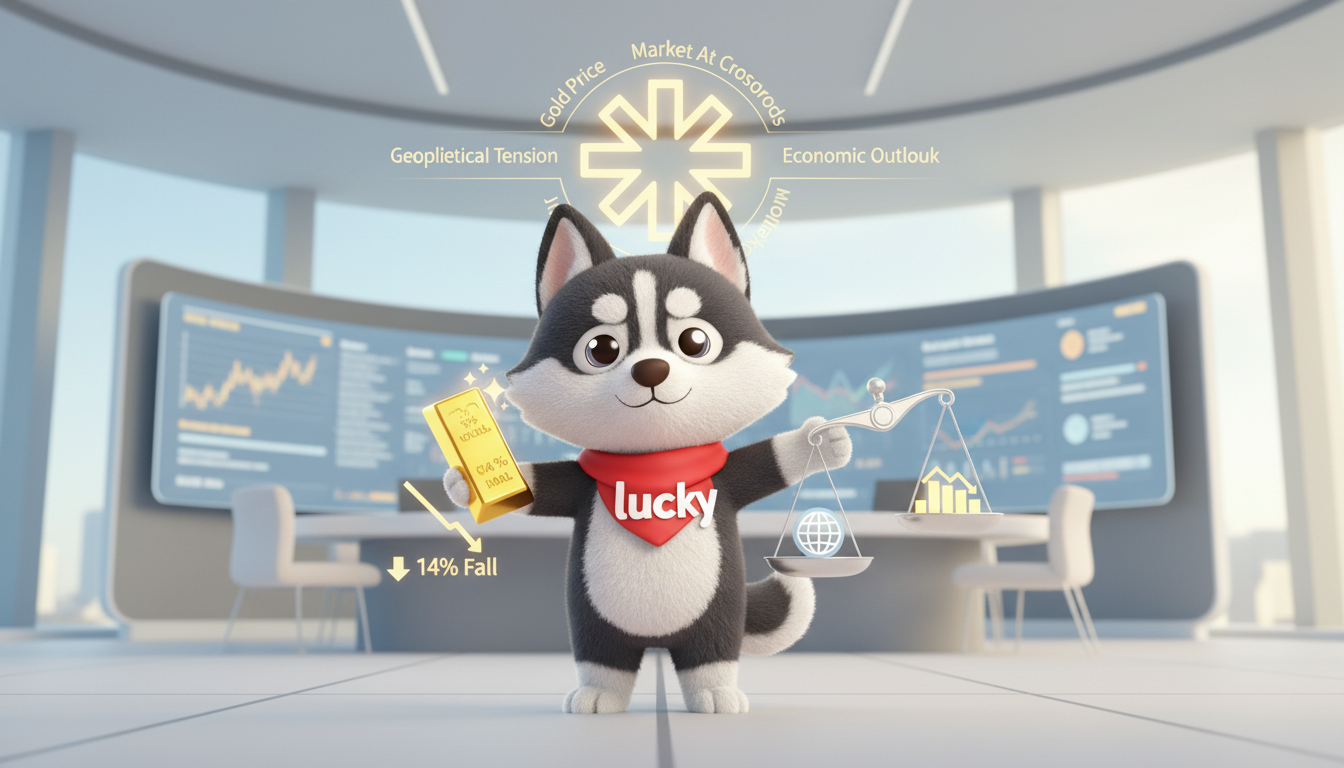 金价月跌14%后迎来分水岭，市场陷入地缘